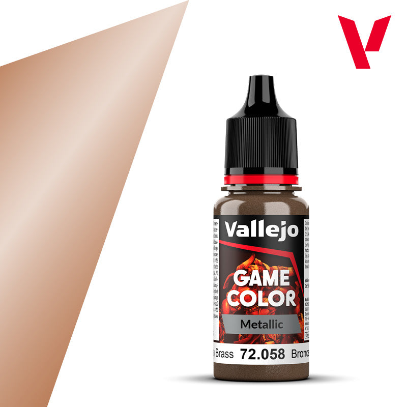 Vallejo Game Color Metallic dažai, 18 ml