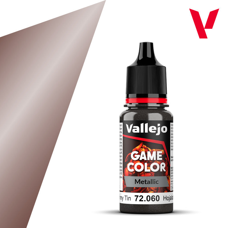 Vallejo Game Color Metallic dažai, 18 ml