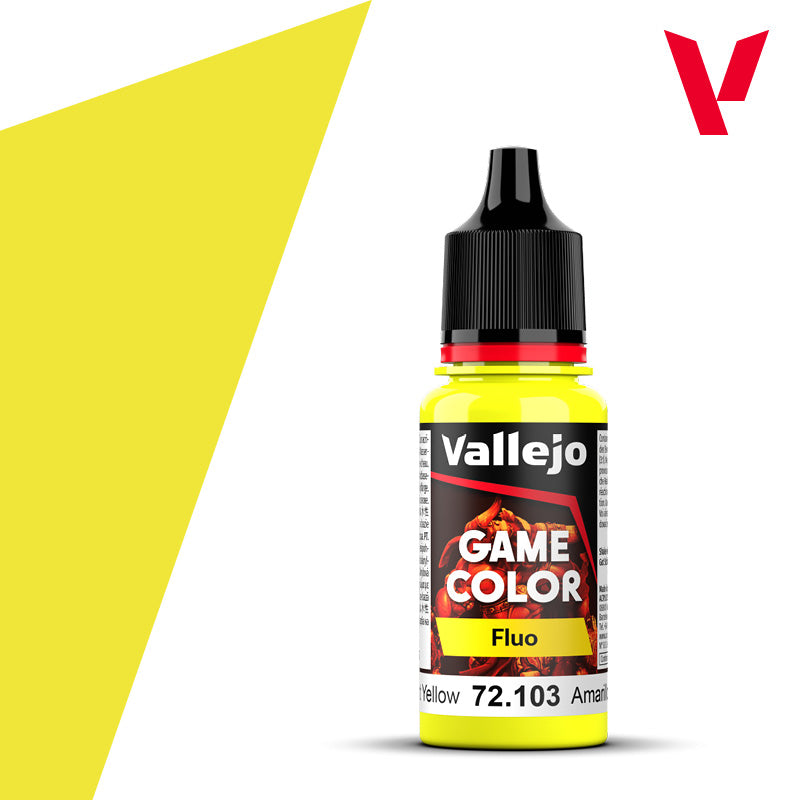 Vallejo Game Color Fluo Paint, 18 ml