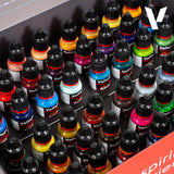 Vallejo Inspiration Color dažų rinkinys, 48x18 ml + 3x teptukai