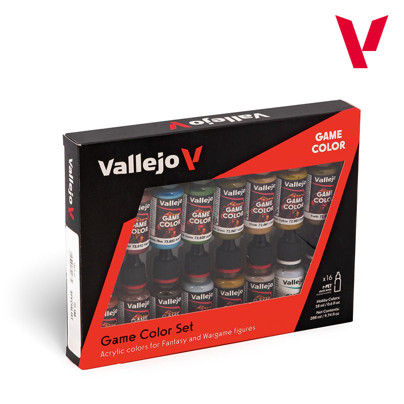 Vallejo Game Color Specialist Paint Set, 16x18 ml