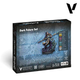 Vallejo Color Dark Future dažų rinkinys, 12x18 ml + 1x miniatiūra