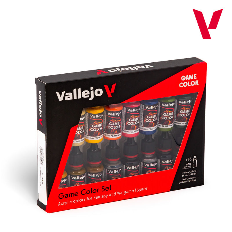 Vallejo Game Color Introduction dažų rinkinys, 16x18 ml