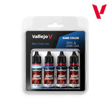 Vallejo Game Color Blue Color akrilinių dažų rinkinys, 4x18 ml