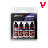Vallejo Game Color Purple Color akrilinių dažų rinkinys, 4x18 ml