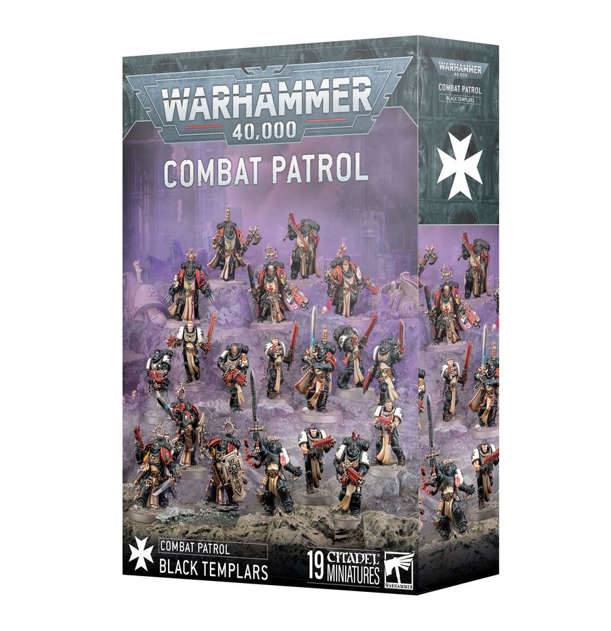 Warhammer 40,000 Combat Patrol: Black Templars miniatiūrų rinkinys
