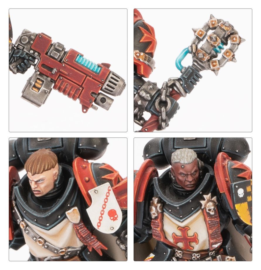 Warhammer 40,000 Combat Patrol: Black Templars miniatiūrų rinkinys