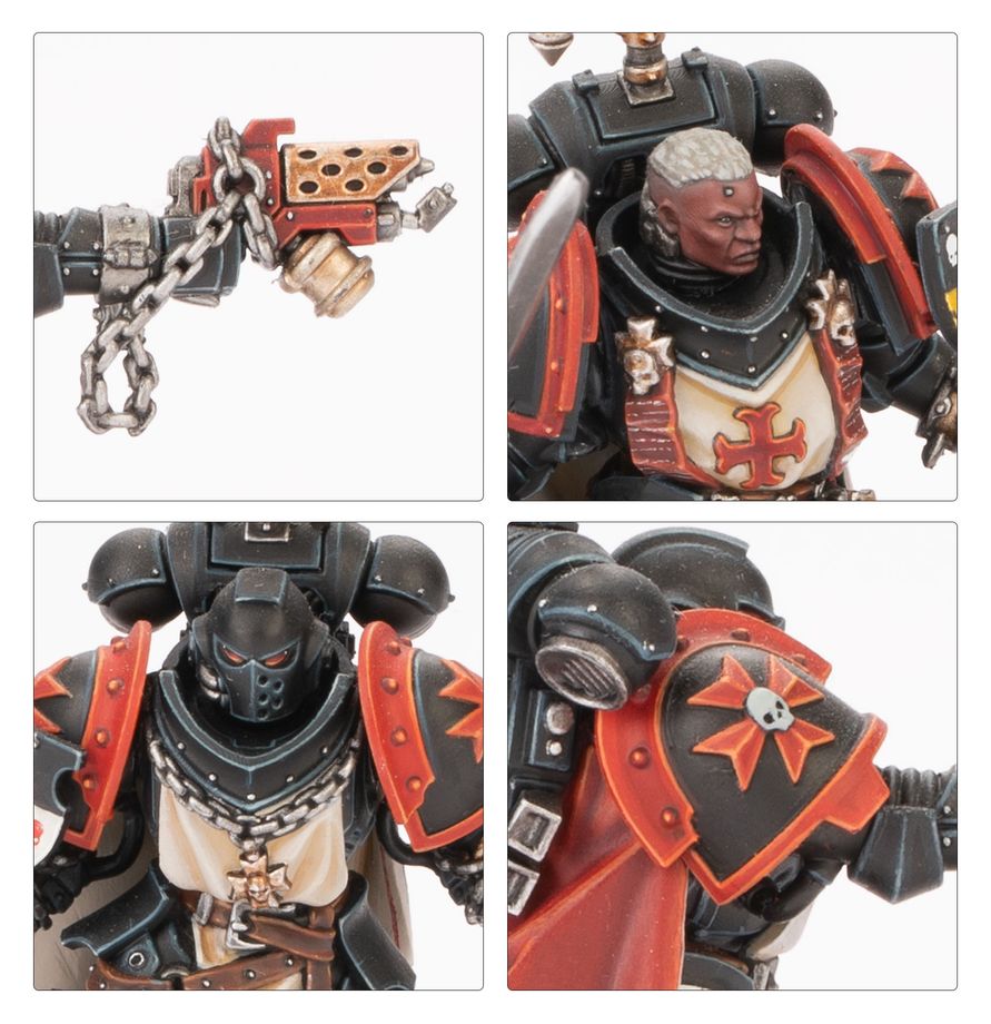 Warhammer 40,000 Combat Patrol: Black Templars miniatiūrų rinkinys