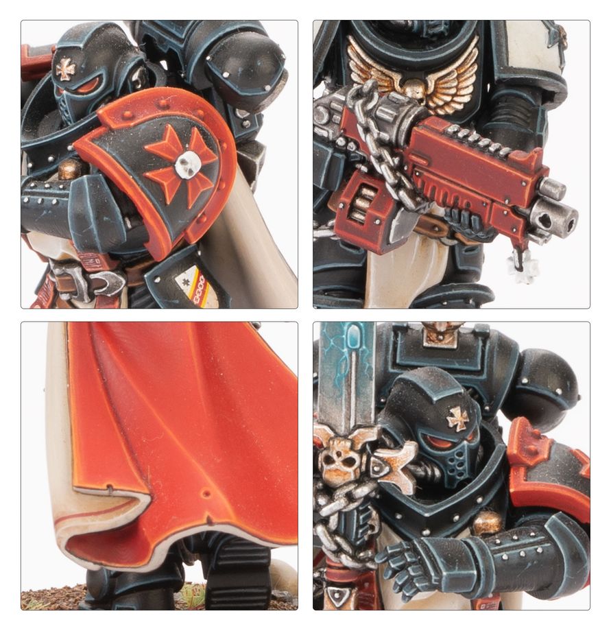 Warhammer 40,000 Combat Patrol: Black Templars miniatiūrų rinkinys