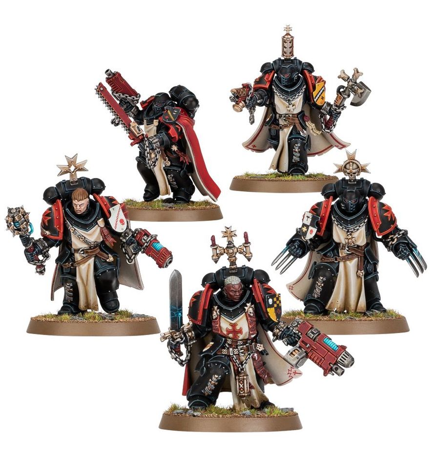 Warhammer 40,000 Combat Patrol: Black Templars miniatiūrų rinkinys