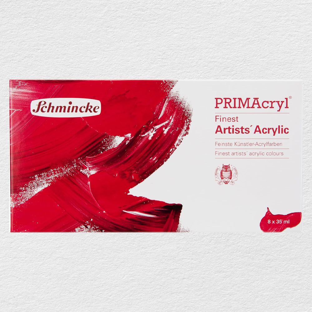 Schmincke PRIMAcryl Acrylic Paint Set, 8x35 ml