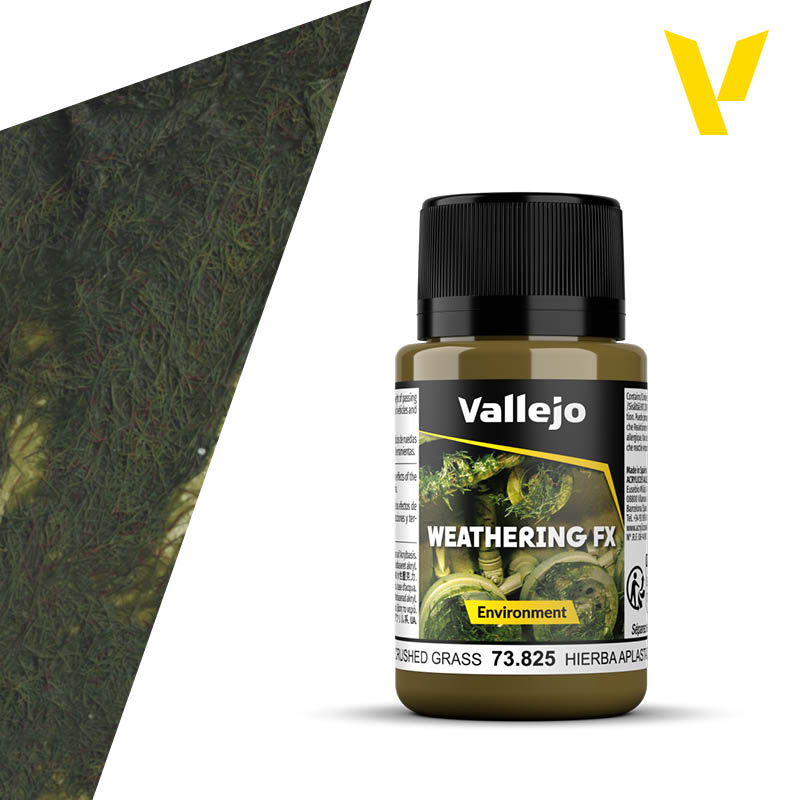 Vallejo Weathering FX Crushed Grass Effect Paint, 40 ml