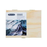 Schmincke Horadam Super Granulation Glacier Watercolour Set in a Wooden Box, 5x15 ml