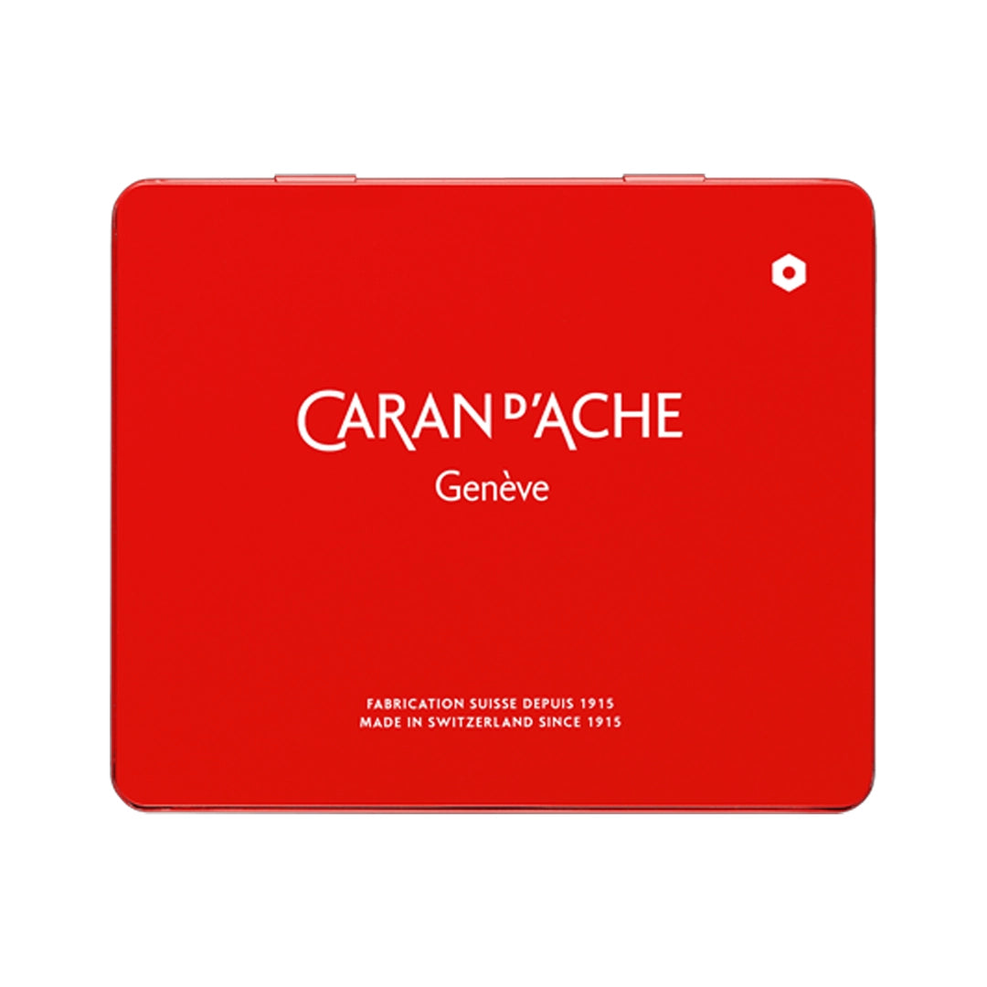 Caran d'Ache NEOCOLOR vandenyje tirpių vaško pastelių rinkinys, 15 vnt.