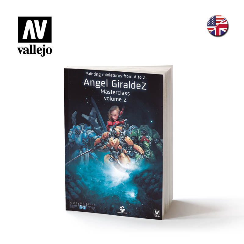 Vallejo "Painting Miniatures from A to Z (Masterclass Volume 2)", Angel Giraldez, mokomoji knyga