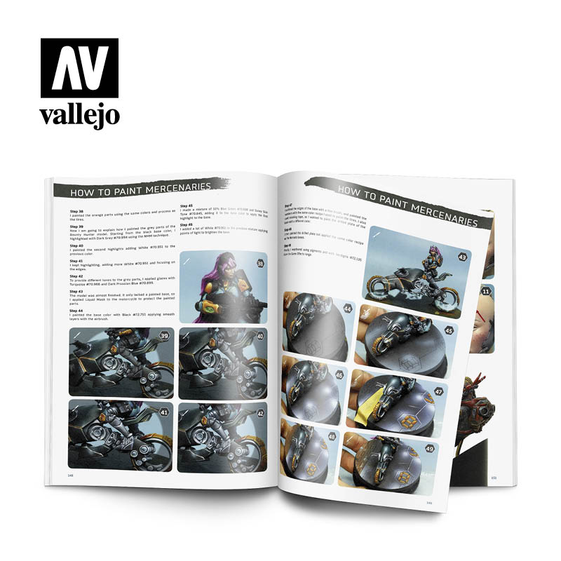 Vallejo "Painting Miniatures from A to Z (Masterclass Volume 2)", Angel Giraldez, mokomoji knyga