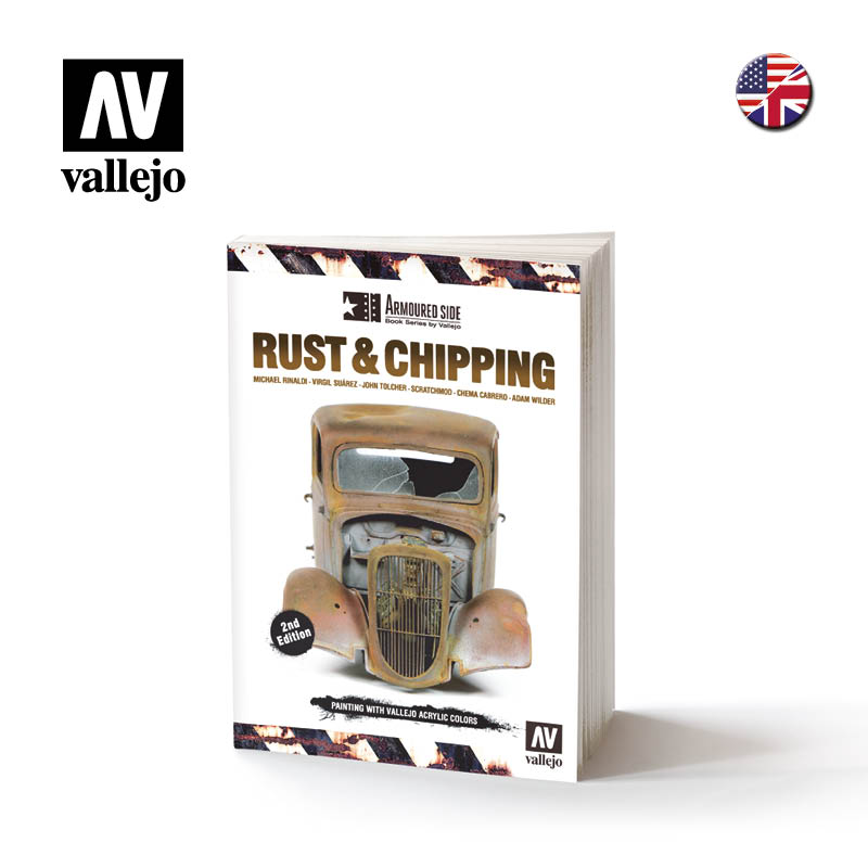 Vallejo “Rust & Chipping” mokomoji knyga