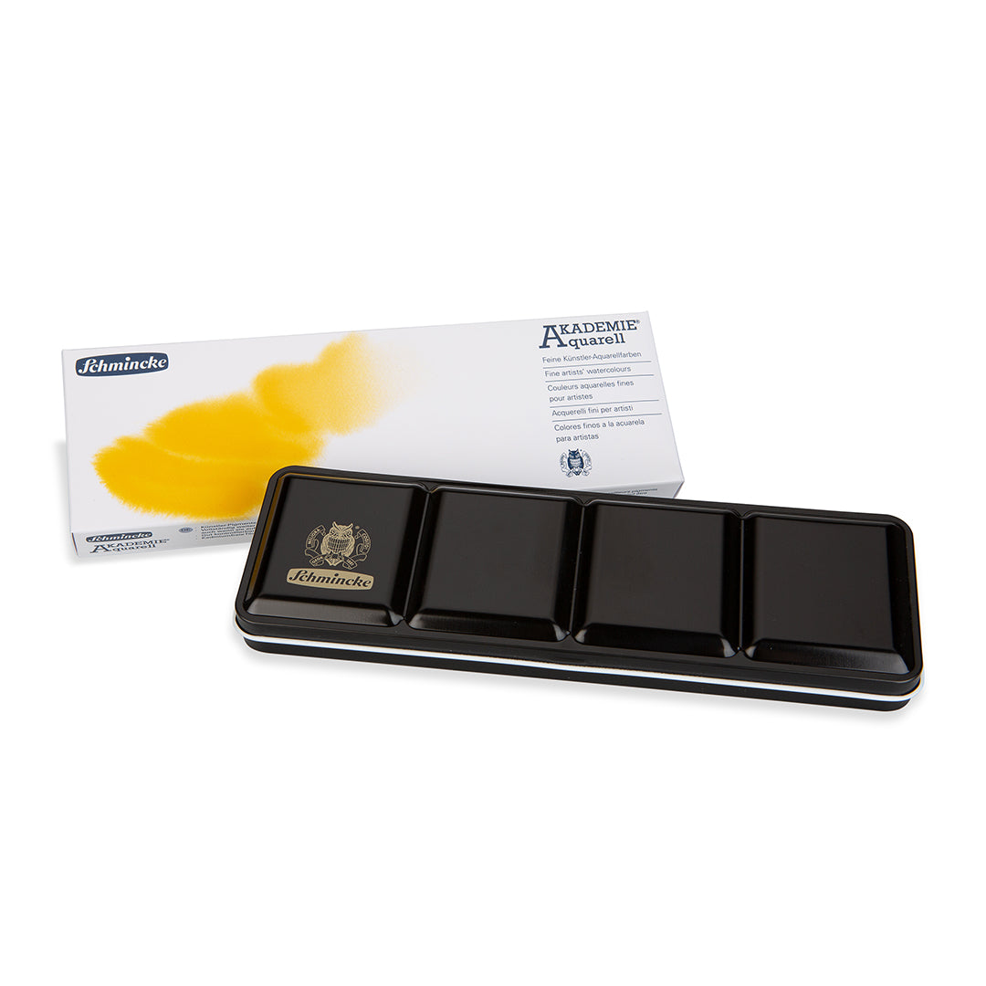 Schmincke Akademie Watercolour set, 12 Colours, Full-Pan