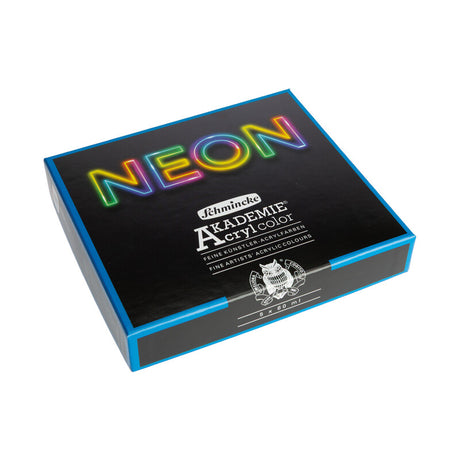 Schmincke Akademie Neon akrilinių dažų rinkinys, 5x60 ml