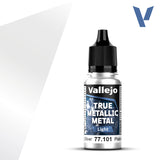 Vallejo True Metallic Metal Acrylic Paint - Light