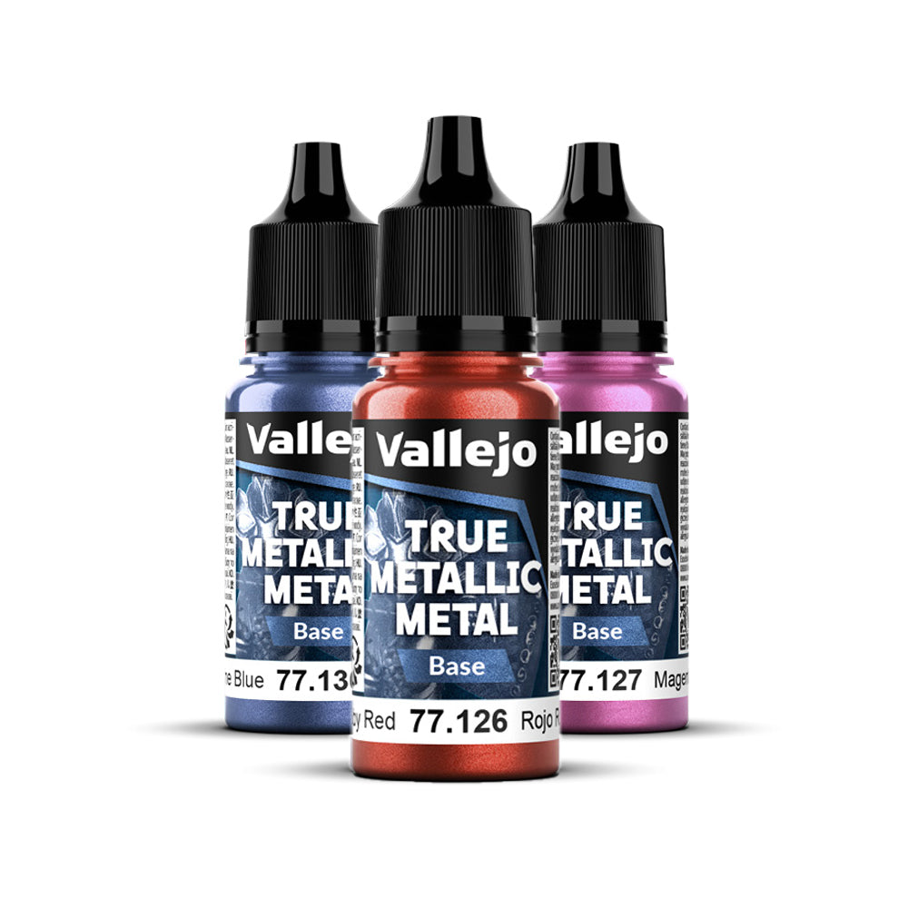 Vallejo True Metallic Metal Acrylic Paint - Base
