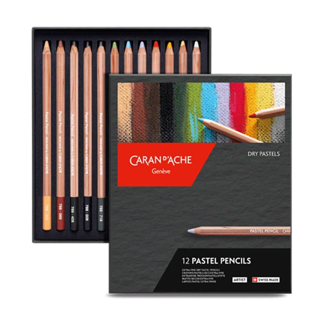 Caran d'Ache Pastel Pencils Set of 12