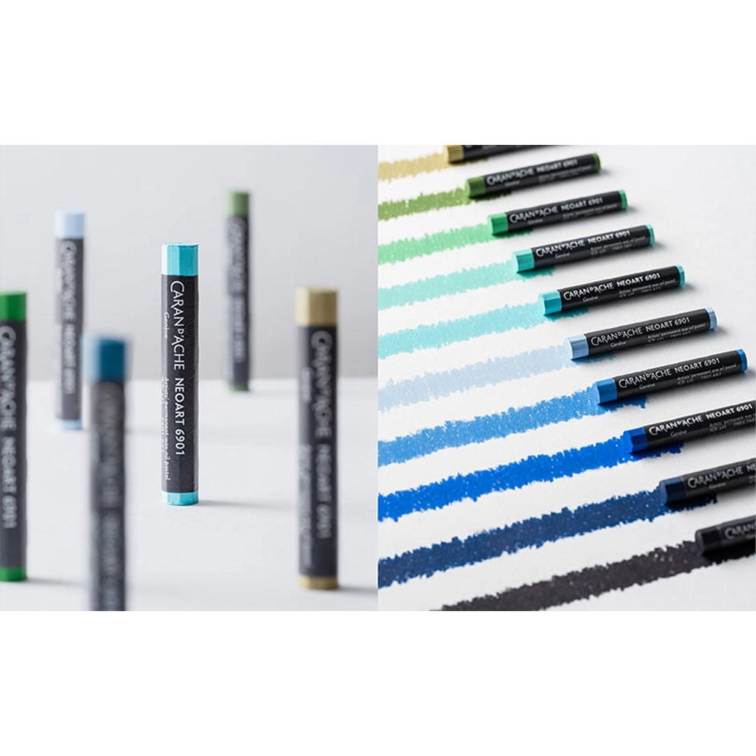 Caran d'Ache NEOART aliejinės vaško pastelės