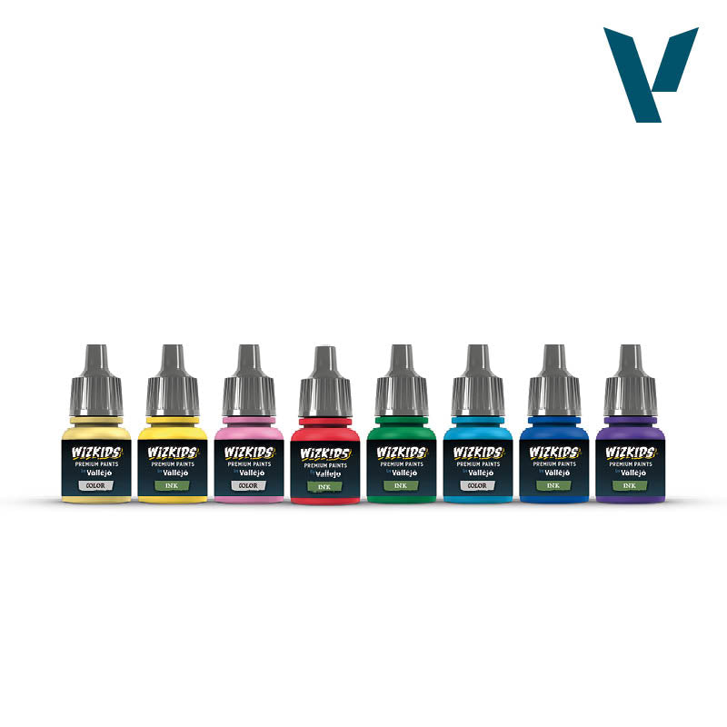 Vallejo Wizkids Arcane Elements akrilinių dažų rinkinys, 8x8 ml