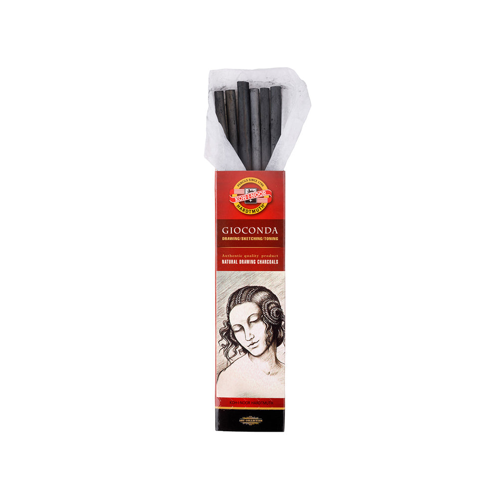 Koh-I-Noor Natural Charcoal, 6 pcs.