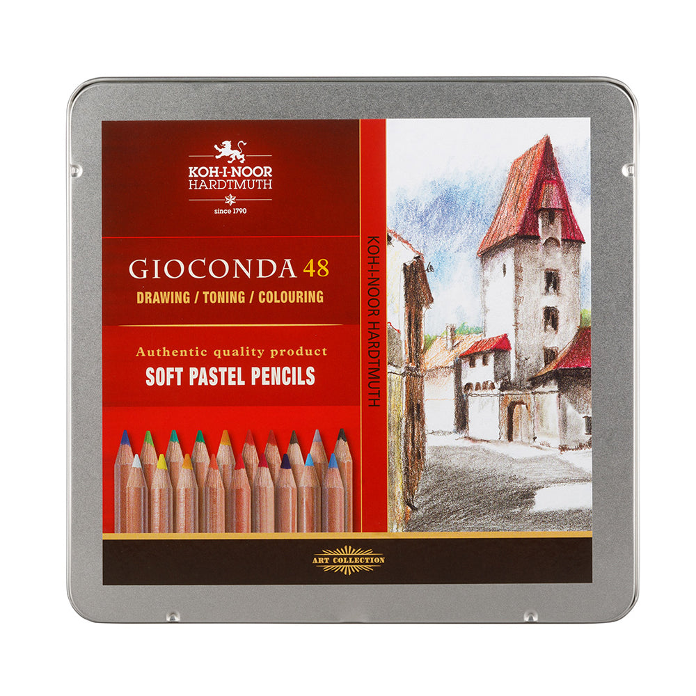 Koh-I-Noor Gioconda Soft Pastel Pencils Set, 48 pcs.