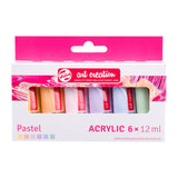 Talens Art Creation Acrylic Paint Set Pastel, 6x12 ml