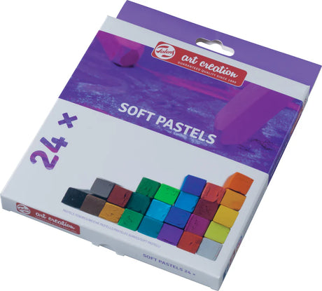Talens Art Creation minkštų pastelių rinkinys, 24 spalvos