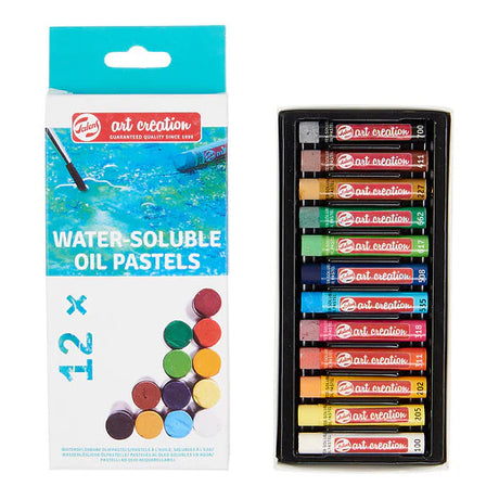 Talens Art Creation vandenyje tirpių aliejinių pastelių rinkinys, 12 spalvų