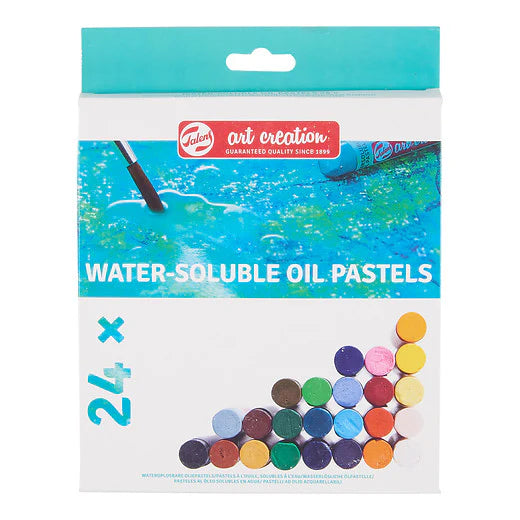 Talens Art Creation vandenyje tirpių aliejinių pastelių rinkinys, 24 spalvos