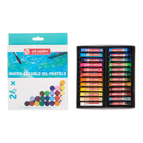 Talens Art Creation vandenyje tirpių aliejinių pastelių rinkinys, 24 spalvos