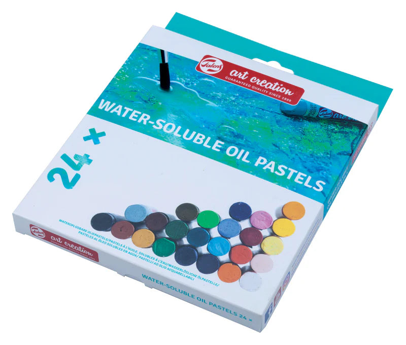 Talens Art Creation vandenyje tirpių aliejinių pastelių rinkinys, 24 spalvos