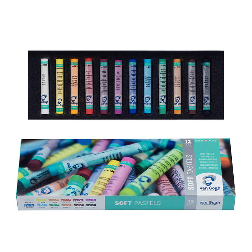 Van Gogh Soft Pastel Starter Set, 12 colours