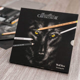 Cretacolor Wolf Box piešimo priemonių rinkinys, 25 vnt.