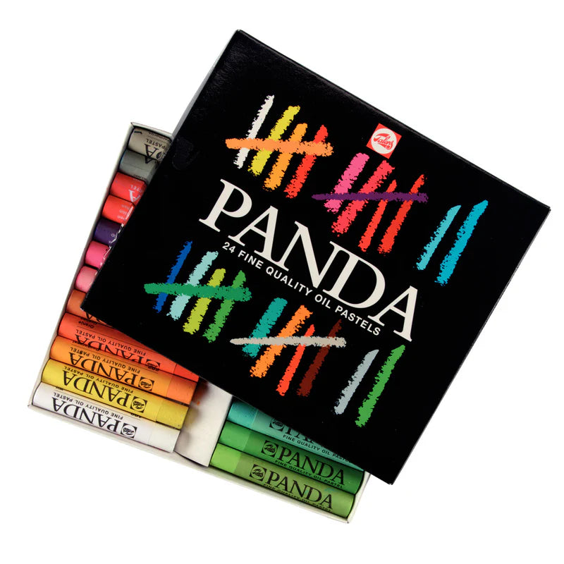 Talens Panda aliejinių pastelių rinkinys, 24 spalvos