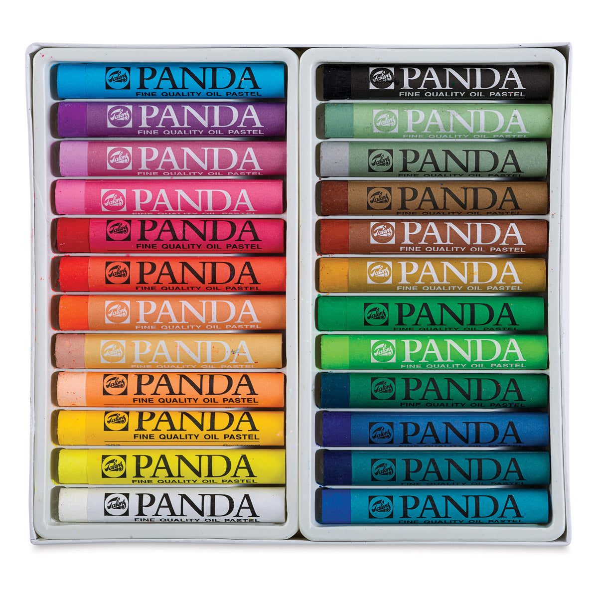 Talens Panda aliejinių pastelių rinkinys, 24 spalvos