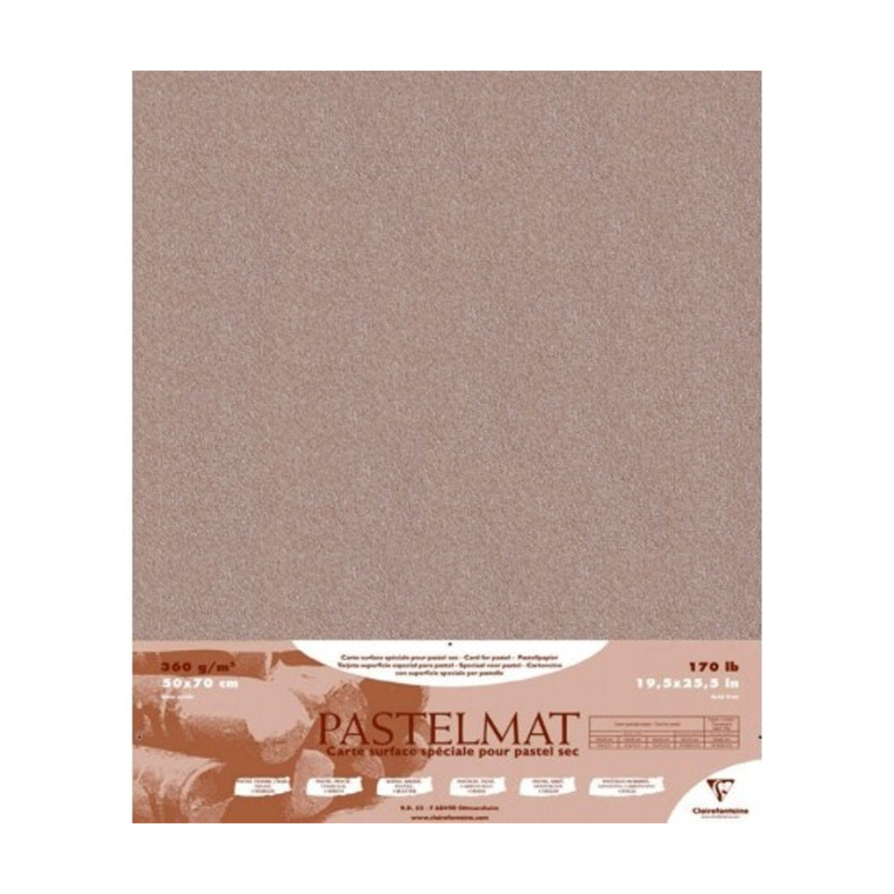 Clairefontaine Pastelmat Coloured Paper Pack, 5 pcs.