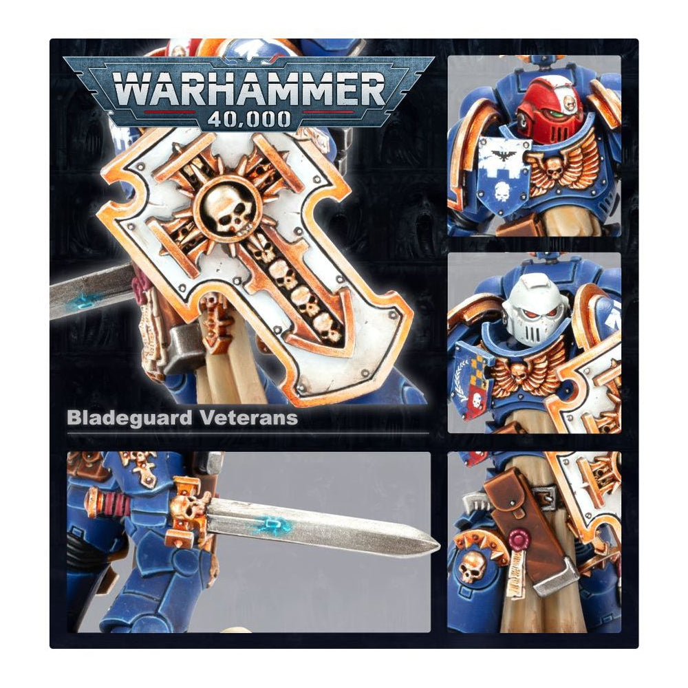 Warhammer 40,000 Space Marines: Bladeguard Veterans miniatiūrų rinkinys