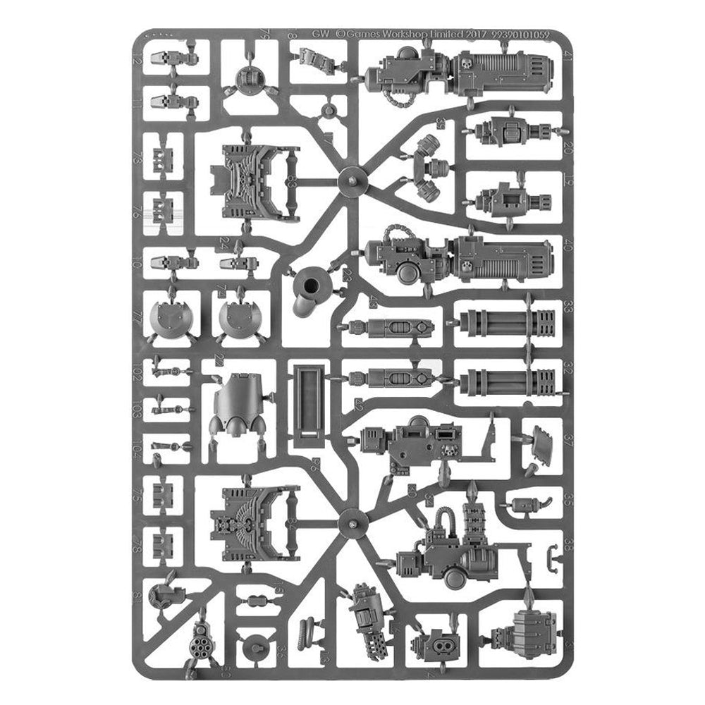 Warhammer 40,000 Space Marines: Primaris Redemptor Dreadnought Miniature Assembly Set