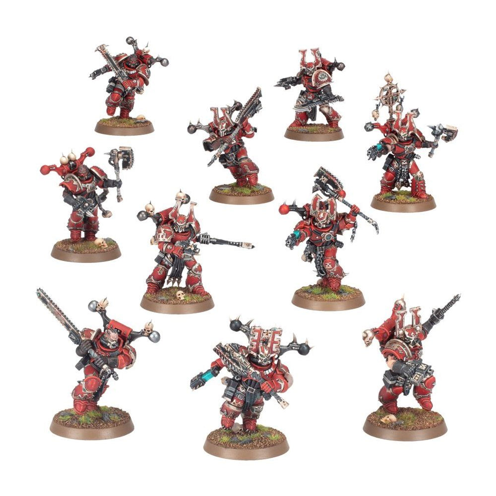 Warhammer 40,000 World Eaters: Khorne Berzerkers miniatiūrų rinkinys