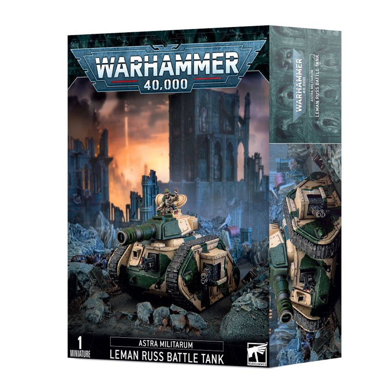 Warhammer Leman Russ Battle Tank miniatiūrų rinkinys