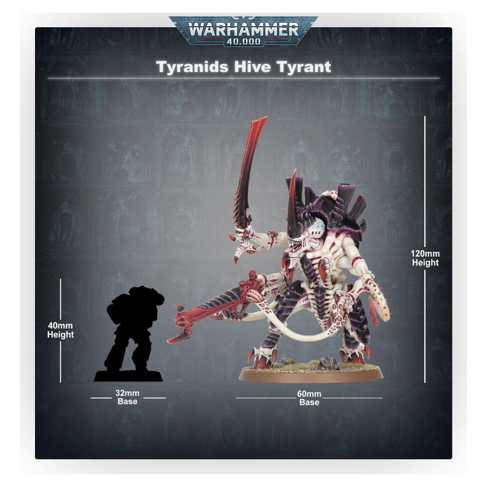 Warhammer 40,000 Tyranids: Hive Tyrant Miniature Set