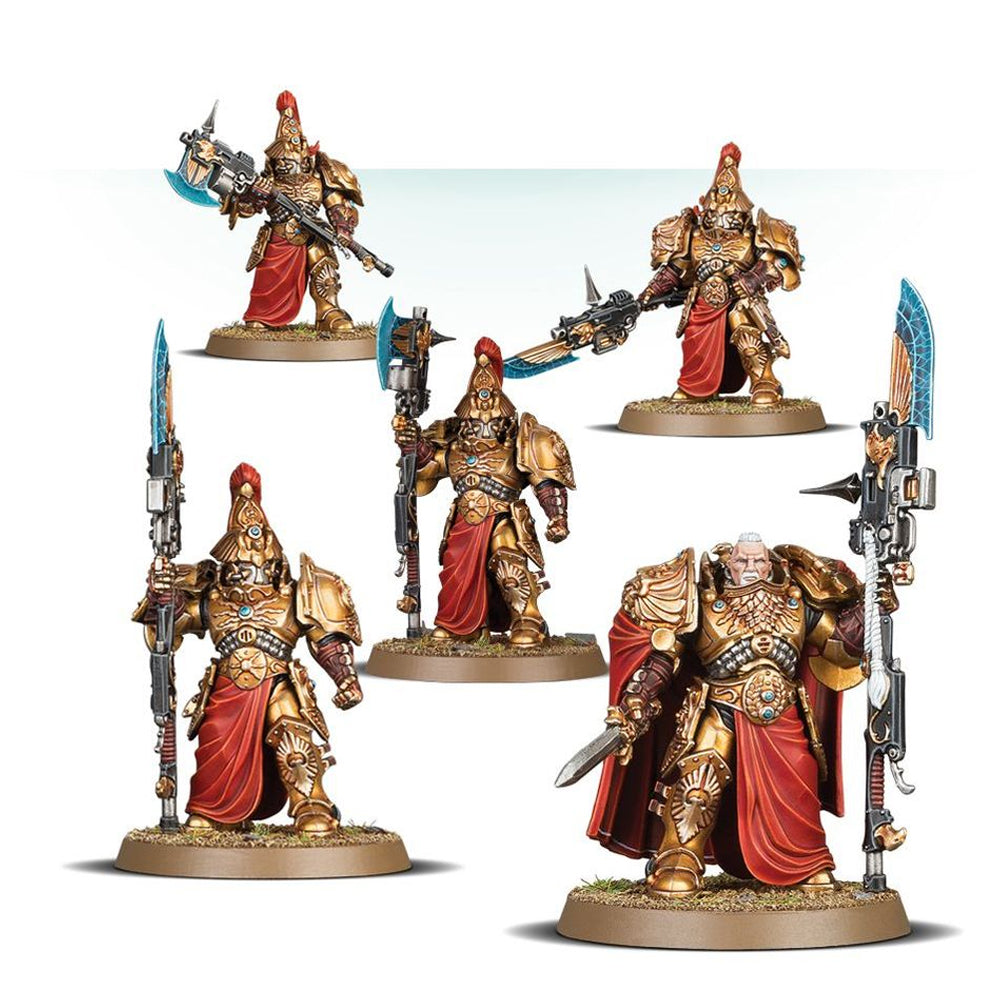 Warhammer 40,000 Adeptus Custodes: Custodian Wardens miniatiūrų rinkinys