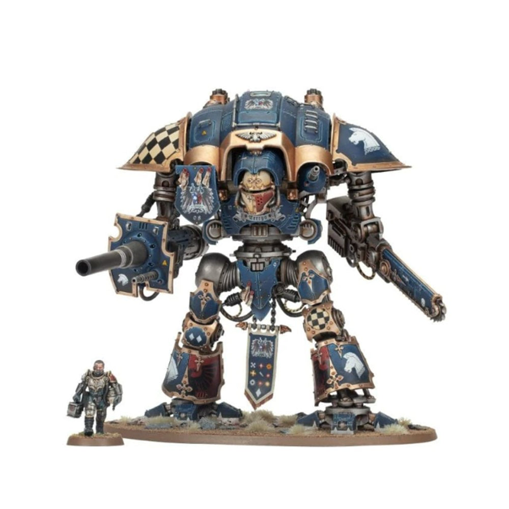 Warhammer 40,000 Imperial Knights: Knight Questoris miniatiūros surinkimo rinkinys