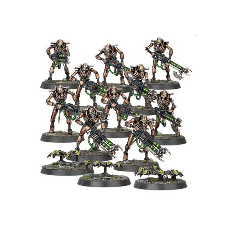 Warhammer 40,000 Necrons Warriors miniatiūrų rinkinys