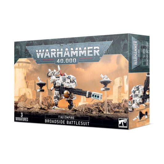 Warhammer 40,000 Broadside Battlesuit miniatiūrų rinkinys